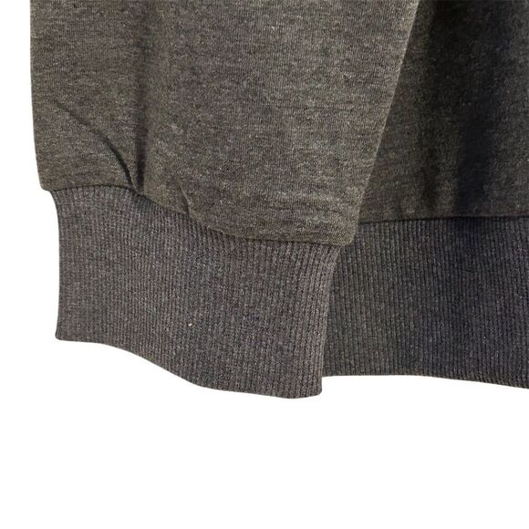 Game Day Football Sweatshirt Unisex L Gray Graphic Pullover Crew Neck - Picture 3 of 9